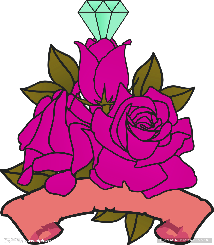 鲜花素材