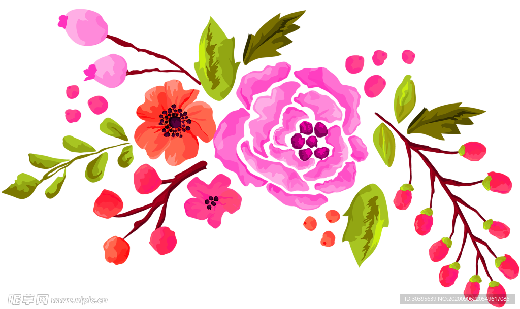 鲜花素材