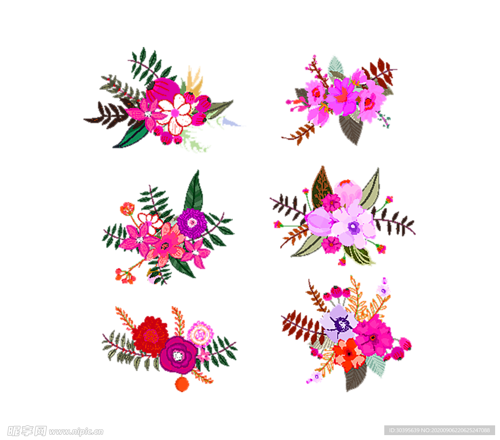 鲜花素材
