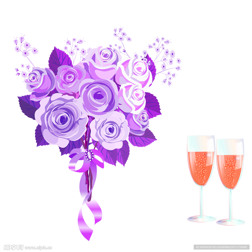 鲜花素材