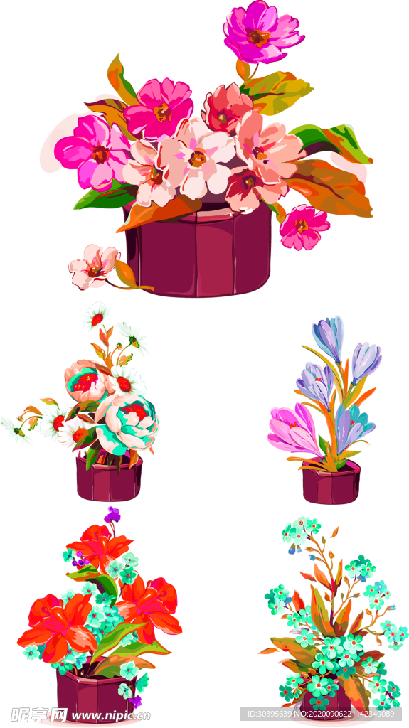 鲜花素材