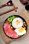香煎培根饭