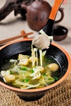 油豆腐贡丸汤