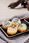 鲜虾生煎包
