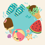 夏日元素