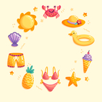 夏日元素