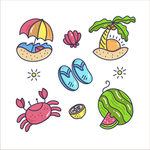 夏日元素