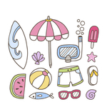 夏日元素