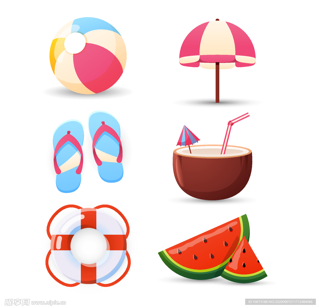 夏日元素