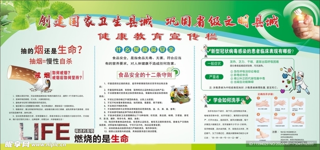 健康教育宣传栏