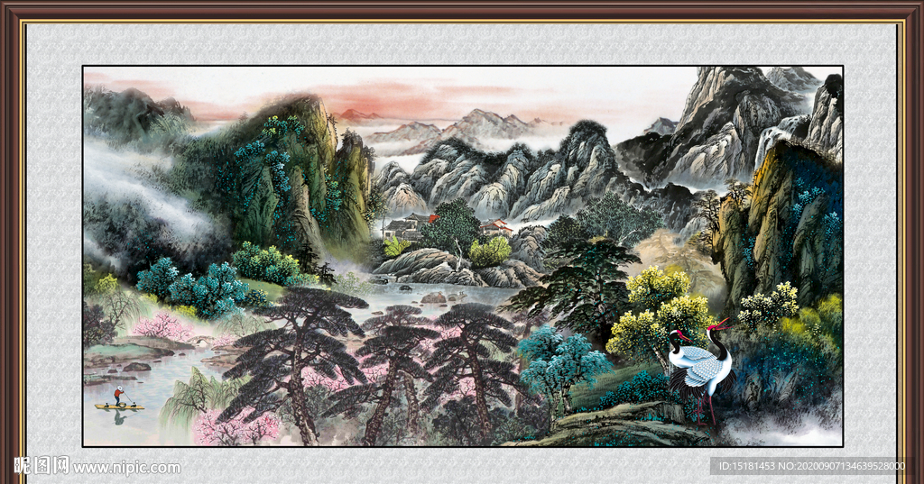 国画山水