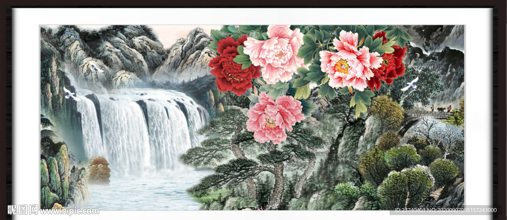 山水装饰画