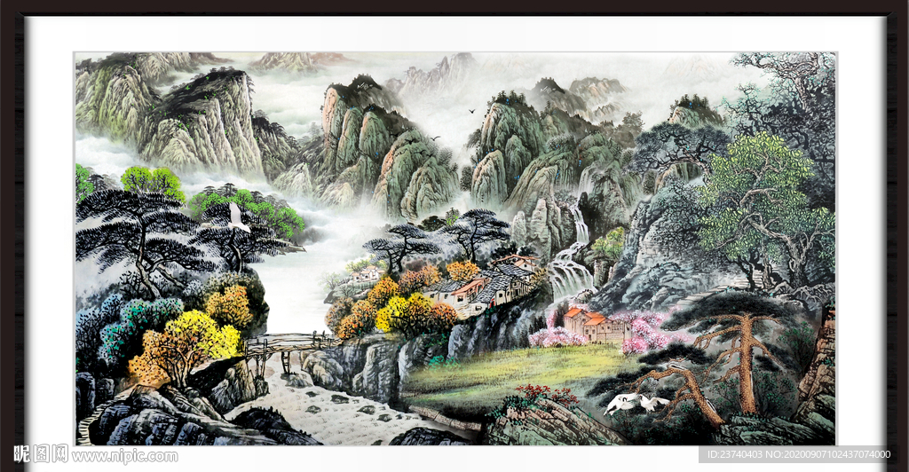 山水装饰画