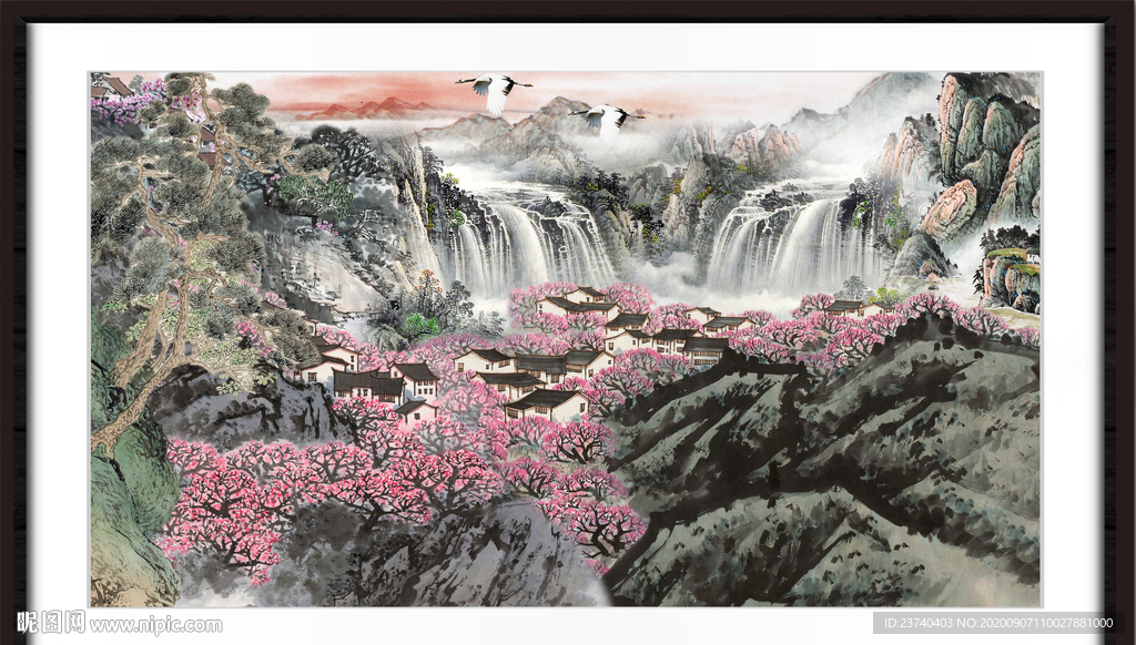 山水装饰画