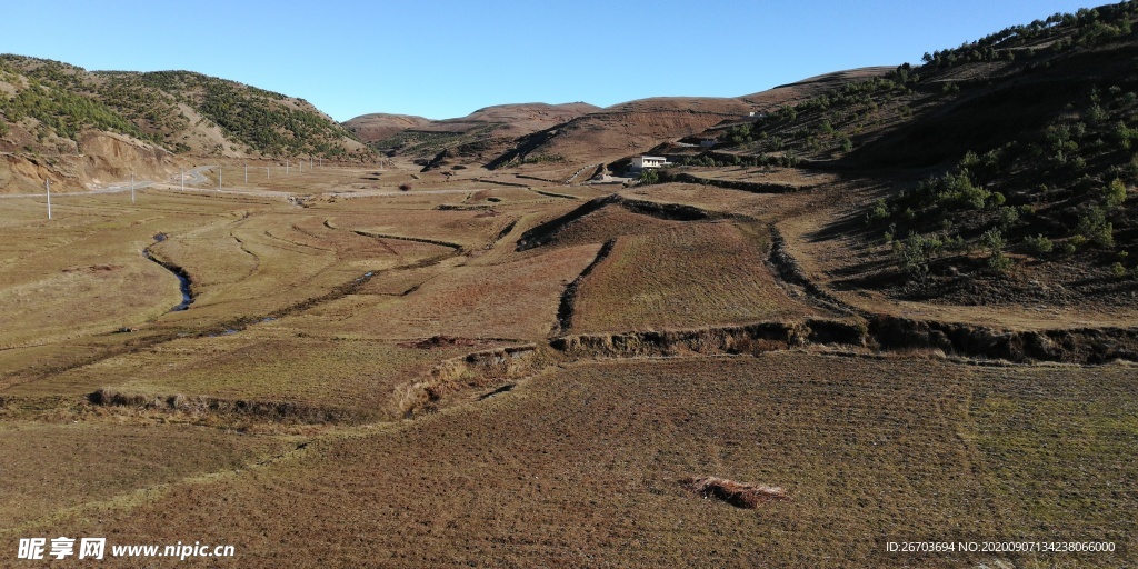 山村田园风光图片