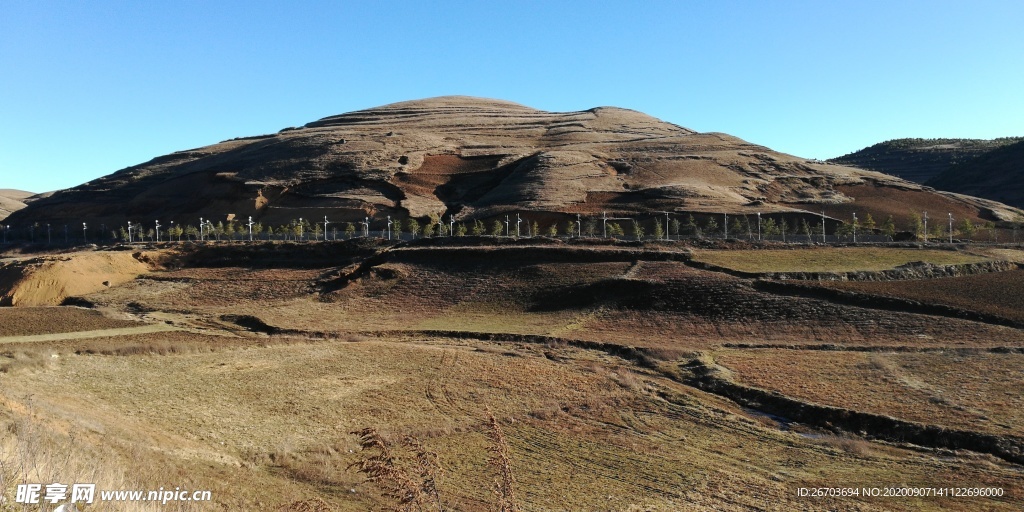 大山田野风景