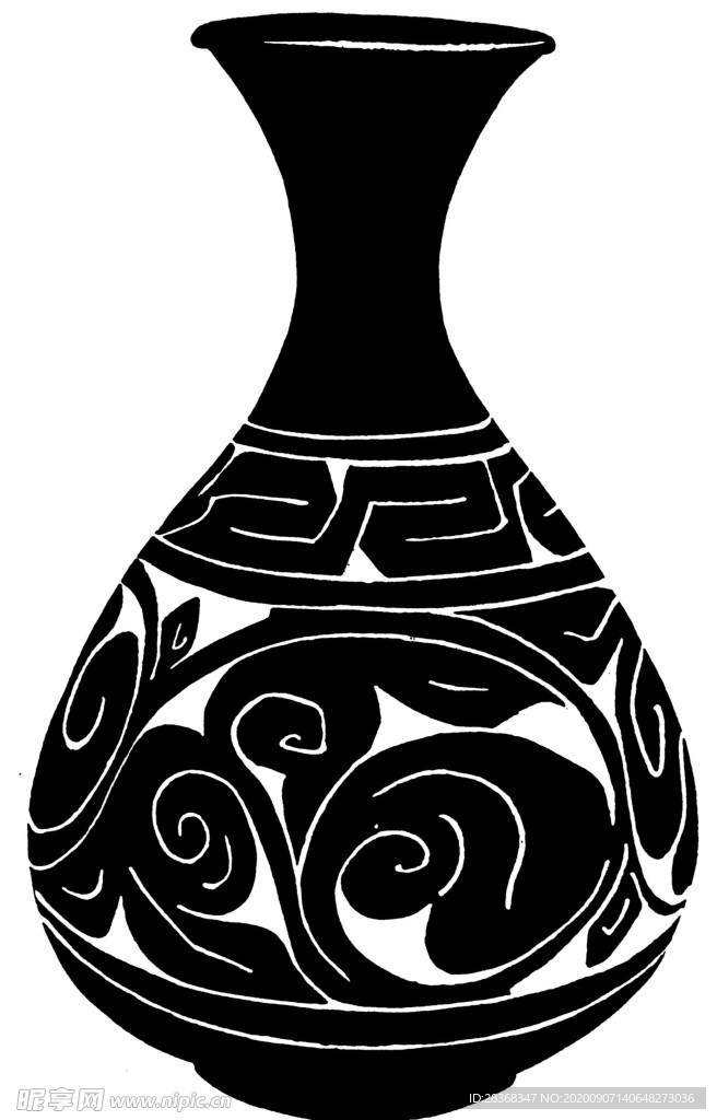 古代罐子花纹