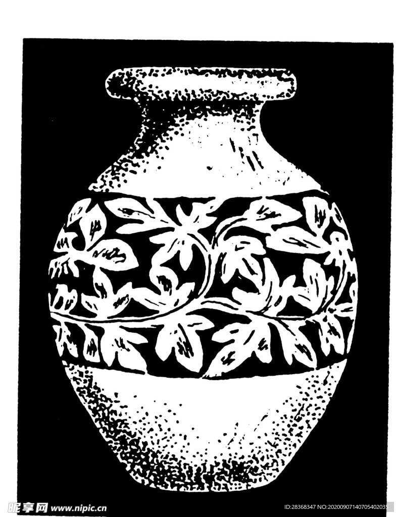 古代罐子花纹
