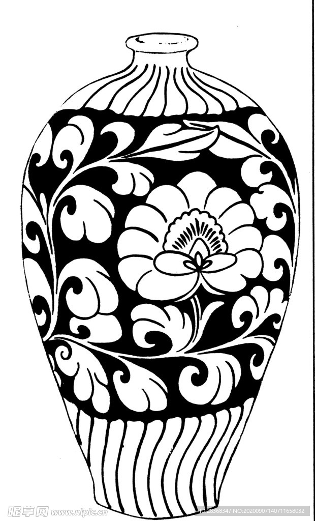 古代罐子花纹
