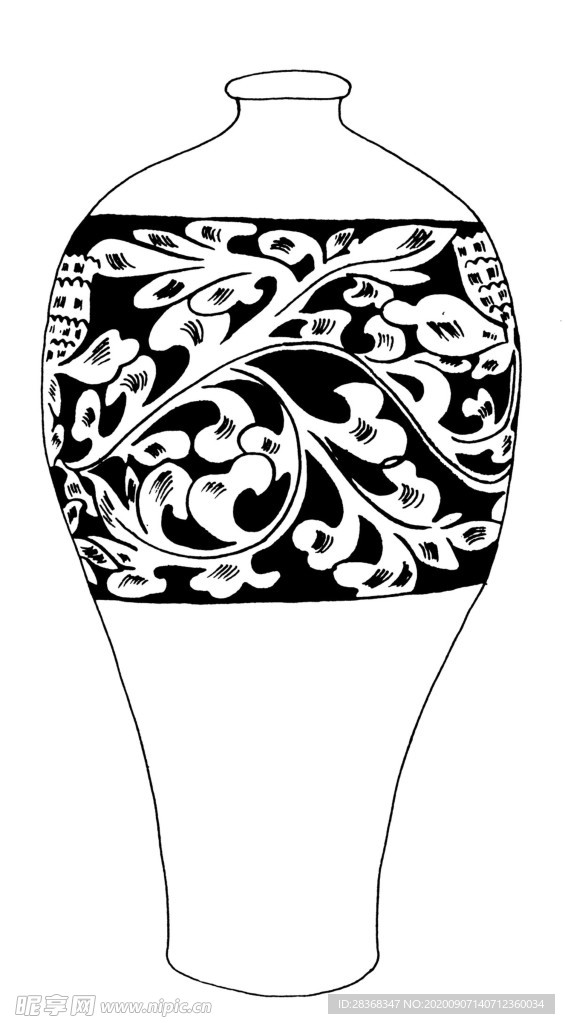 古代罐子花纹