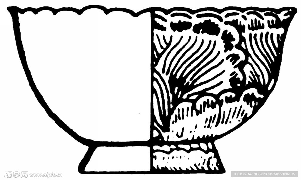 古代罐子花纹