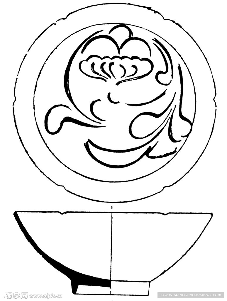 古代罐子花纹