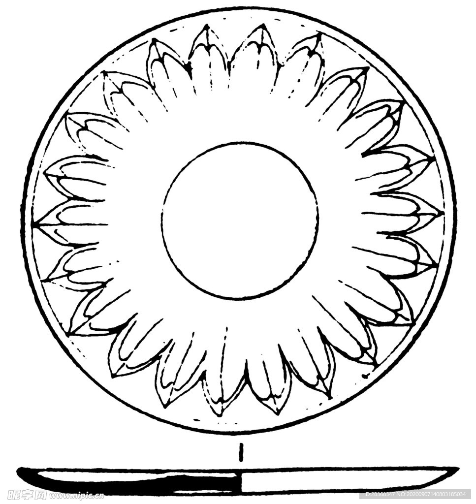 古代罐子花纹