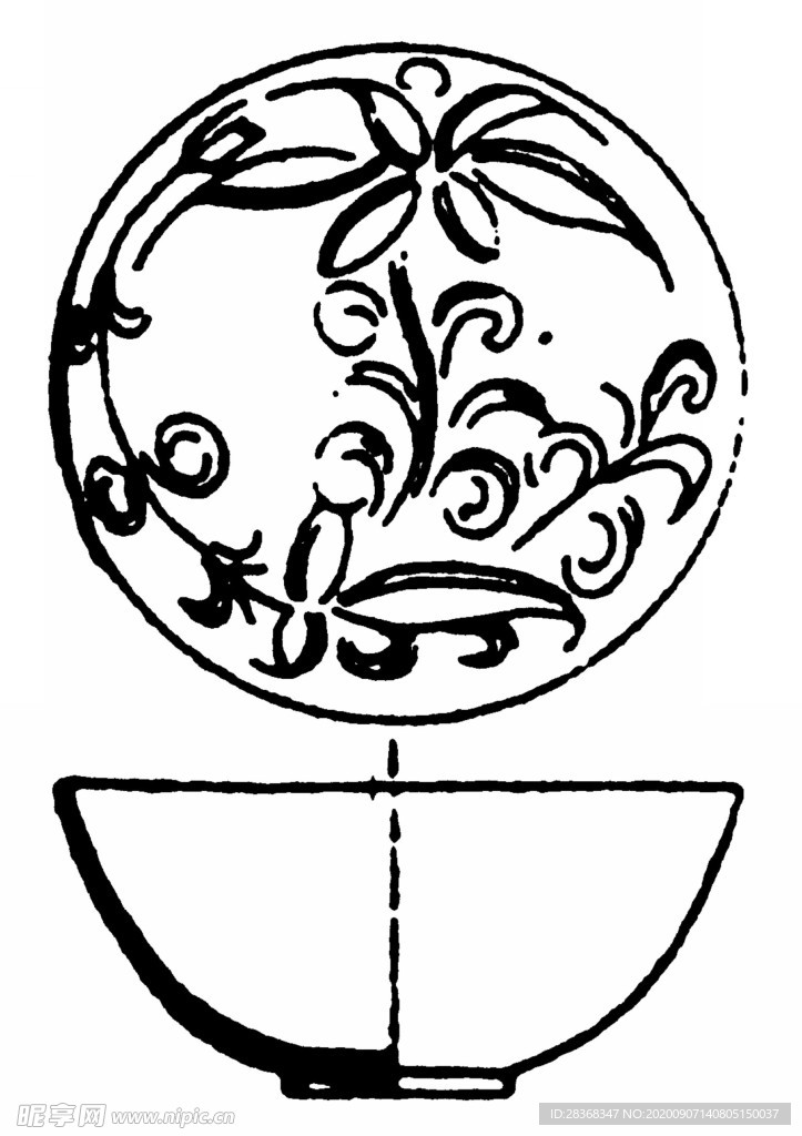古代罐子花纹