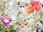玉雕背景墙