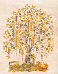 发财树装饰画