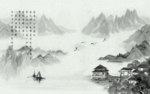 工笔花鸟背景墙装饰画