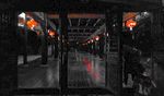 通往风雨廊桥