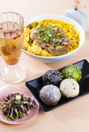 生煎牛肉粉丝汤套餐
