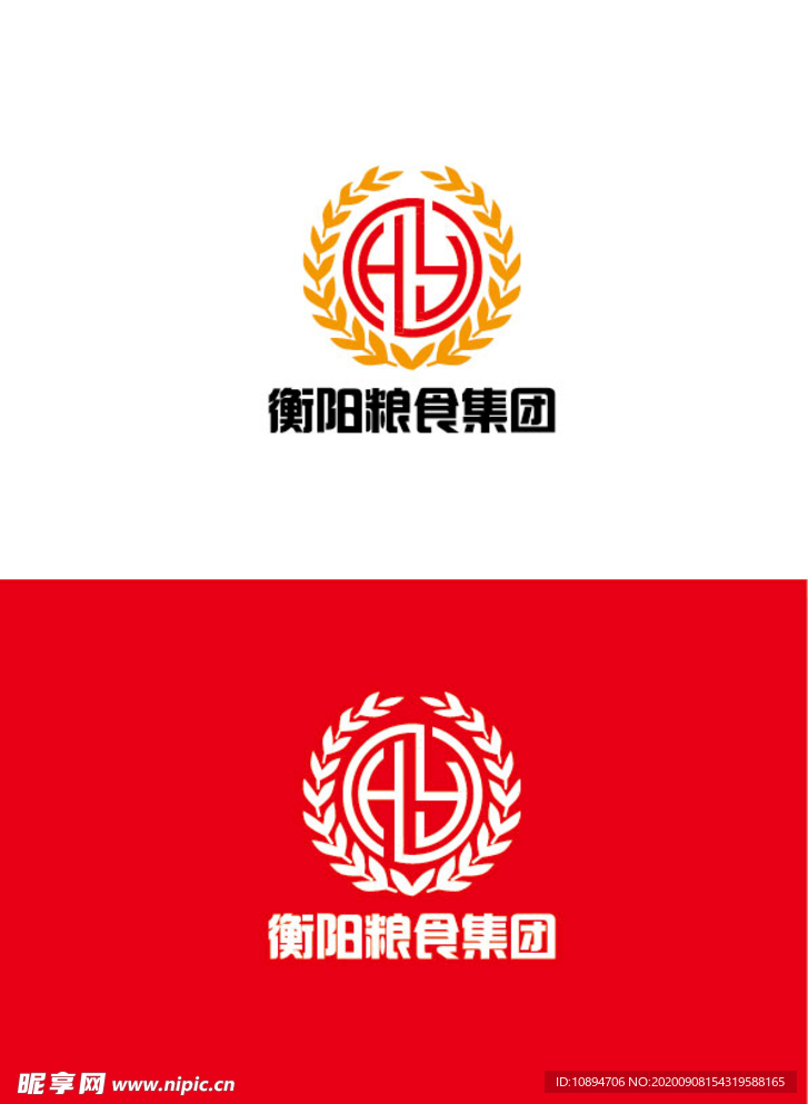粮食集团标识设计
