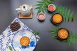 中秋月饼茶水创意