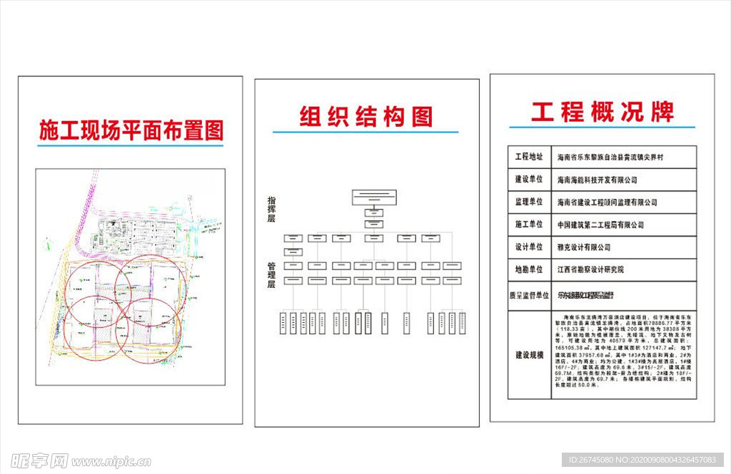 中国建筑 工程概览图