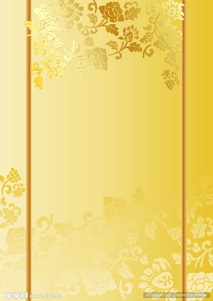 金色背景