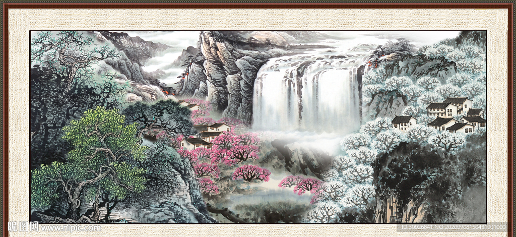 国画山水
