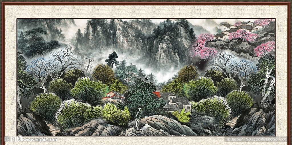 国画山水