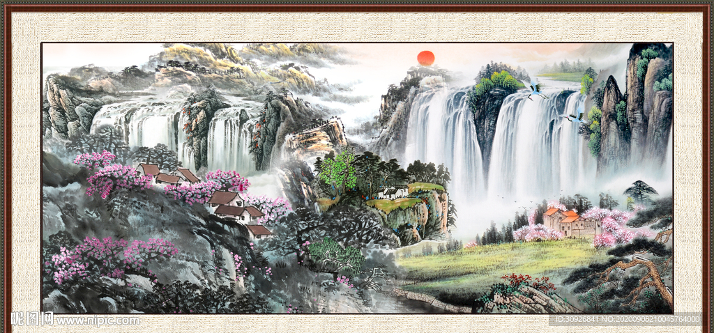 国画山水