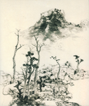 中国风传统水墨画