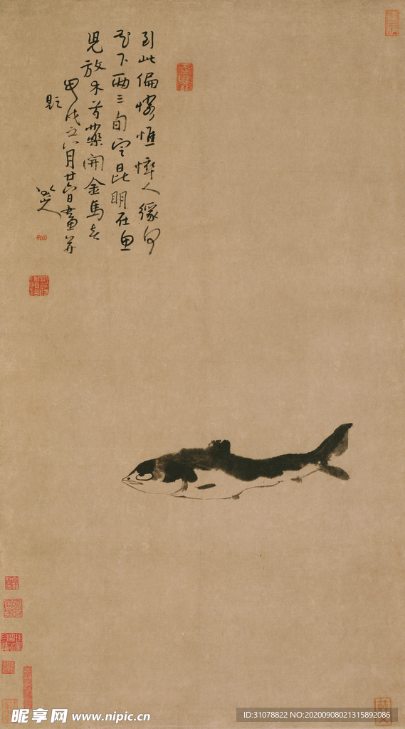 中国风传统水墨画