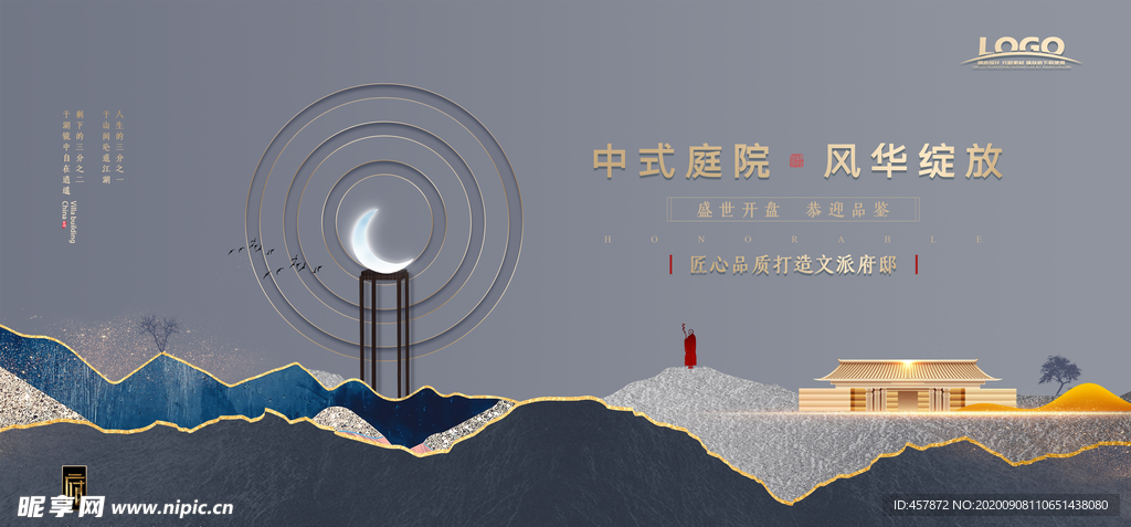 房地产 展板