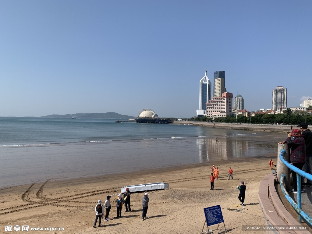 青岛海边