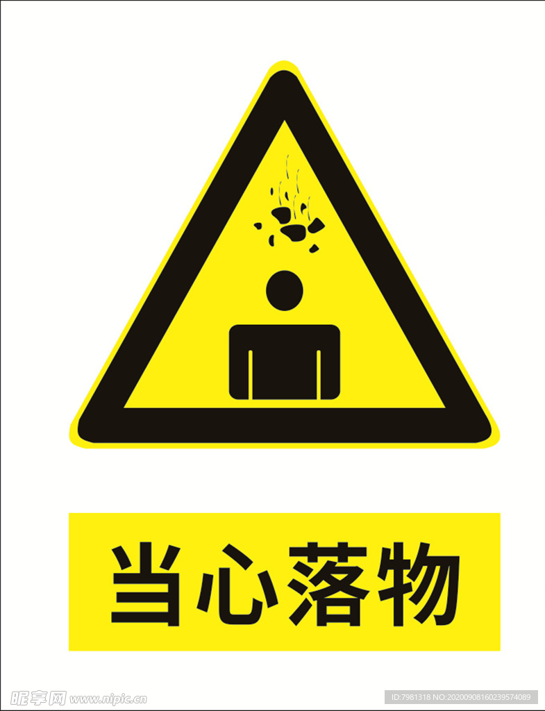 当心落物