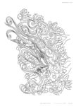 线描画谱