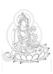 线描画谱