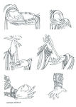 线描画谱