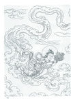 线描画谱