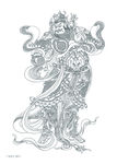 线描画谱
